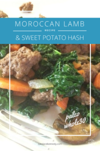 lamb and sweet potato hash