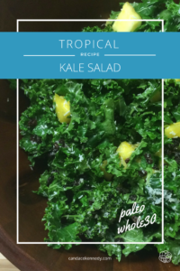 tropical kale salad