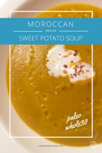 Sweet Potato Soup with Coconut Cream