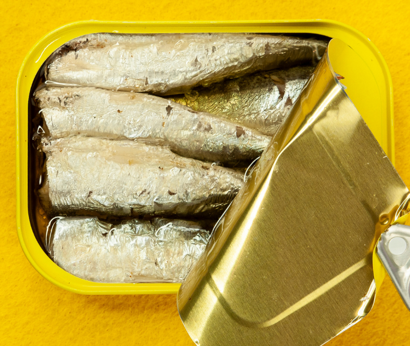 healthy sardine salad