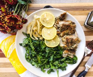 RECIPE: Lemon and Herb Pan-Seared Chicken Thighs | Paleo, Whole30, Keto | by Candace Kennedy