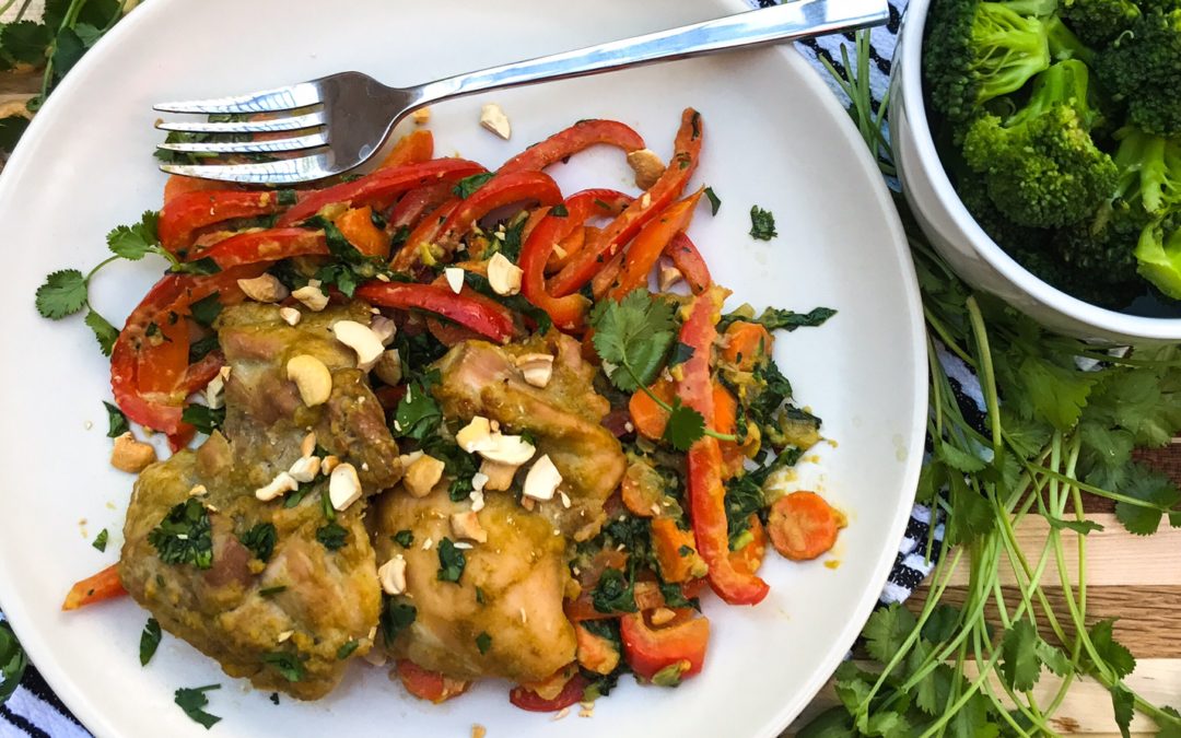Recipe: Green Curry Chicken | Paleo, Whole30, Low-Carb