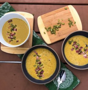 Slow Cooker Cream of Broccoli Soup | Paleo, Whole30, Low-Carb | The Real Food Effect by Candace Kennedy, Certified Nutritionist