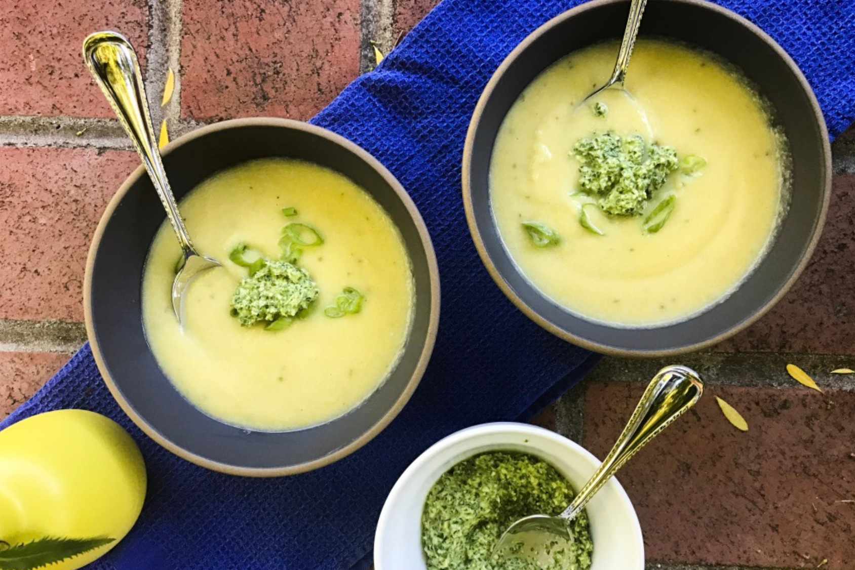 Summer Squash and Leek Soup | Paleo, Whole30, Low-carb | The Real Food Effect by Candace Kennedy, Holistic Nutritionist