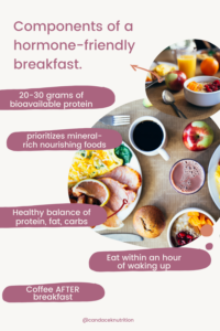 What makes up a healthy breakfast
