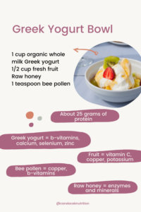 Greek Yogurt Bowl with Honey