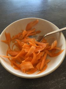 raw carrot salad