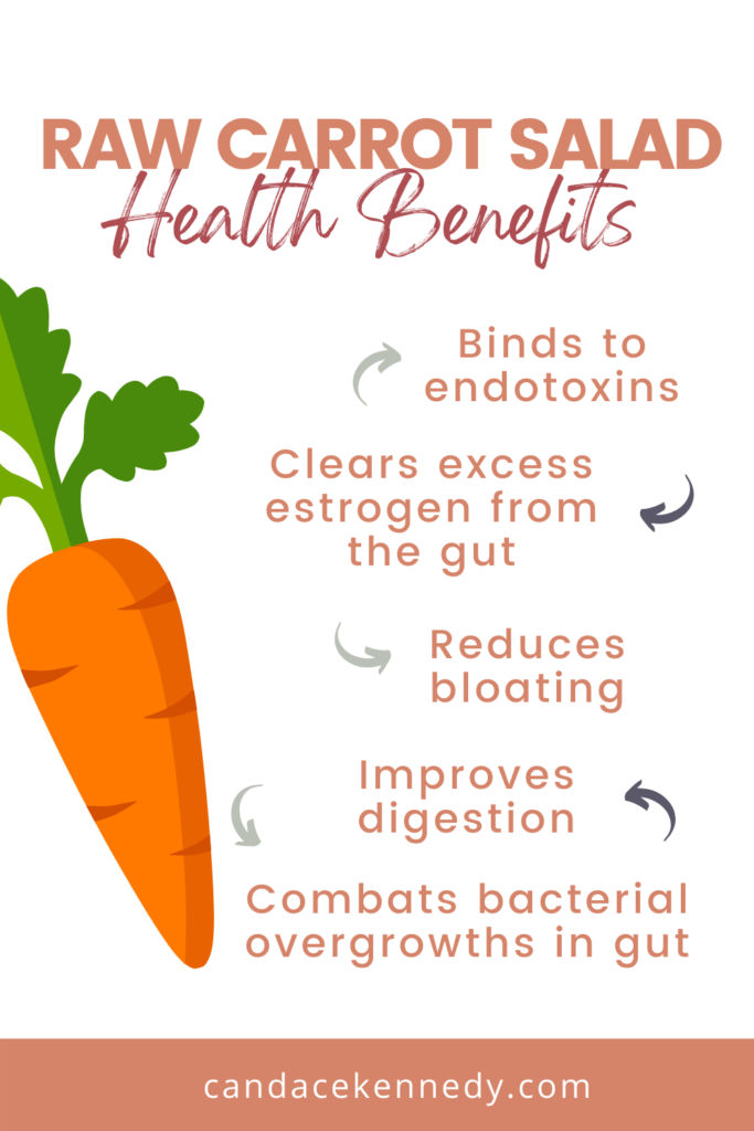 health benefits of a daily raw carrot salad