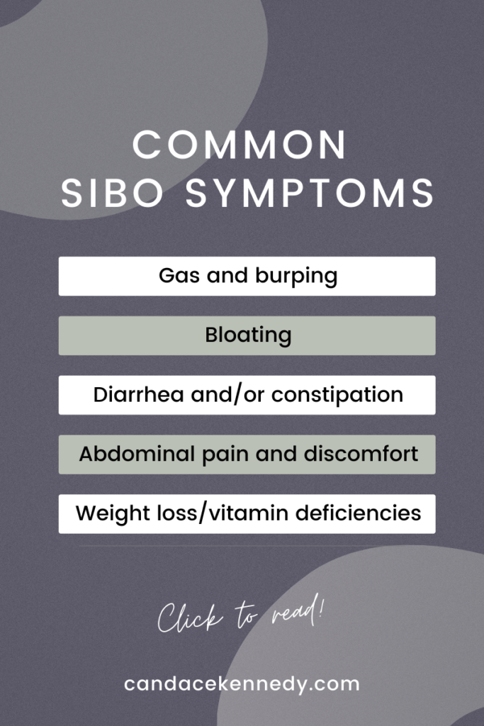 common sibo symptoms
