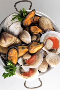 shellfish are rich in selenium