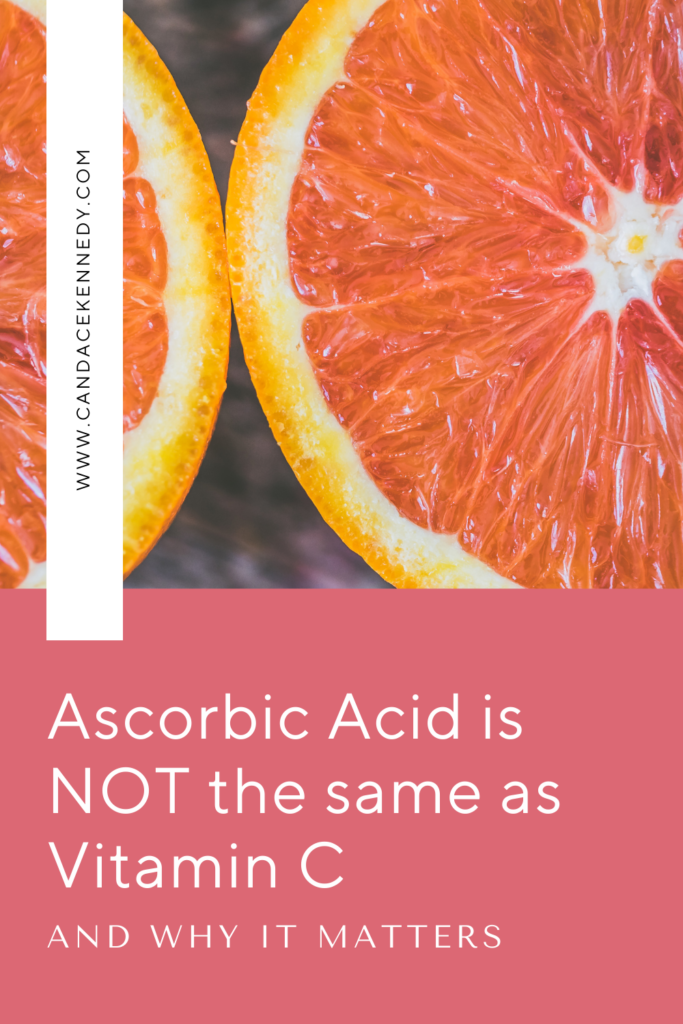 ascorbic acid vs vitamin C