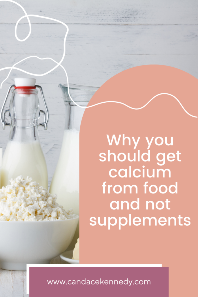 why you should get calcium from food