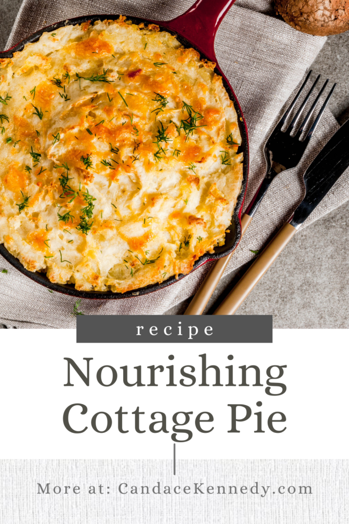 nourishing cottage pie recipe with organ meats