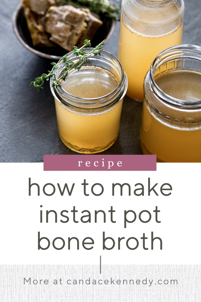 instant pot bone broth recipe