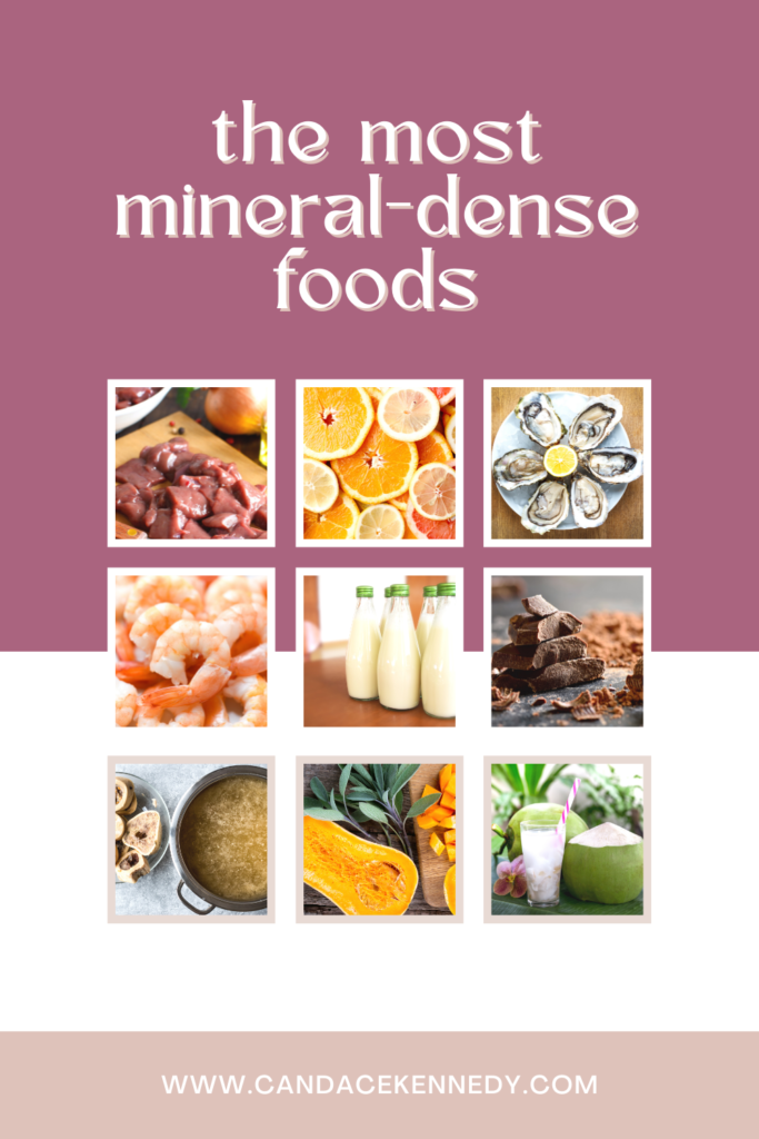 the best foods for minerals