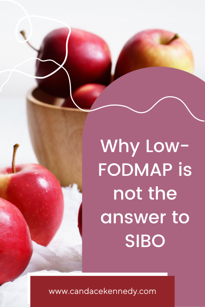 low-fodmap is not the answer to SIBO